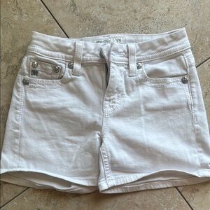 Miss Me White Jean Shorts Summer Essential